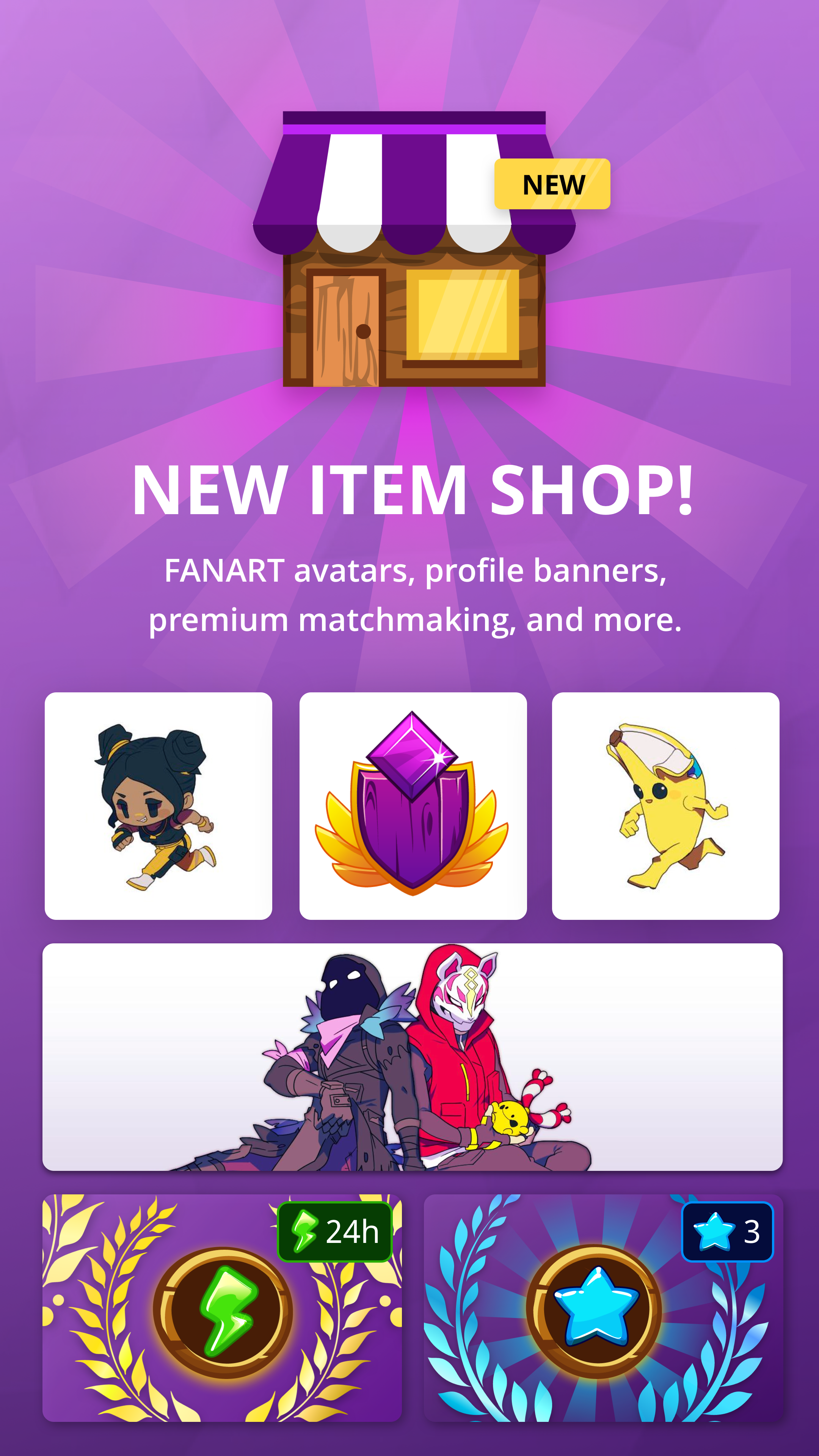 01 - New item shop